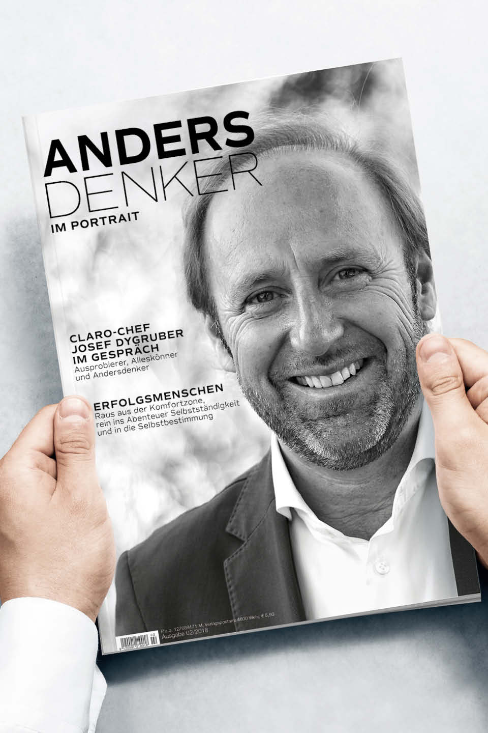 Magazin Andersdenker Magazinlayout Grafik