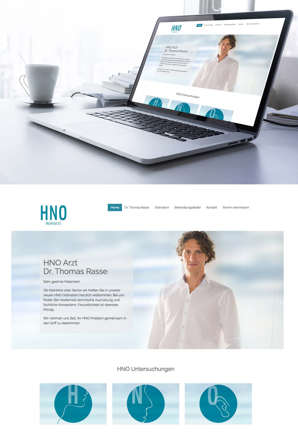 Website HNO Arzt Grieskirchen
